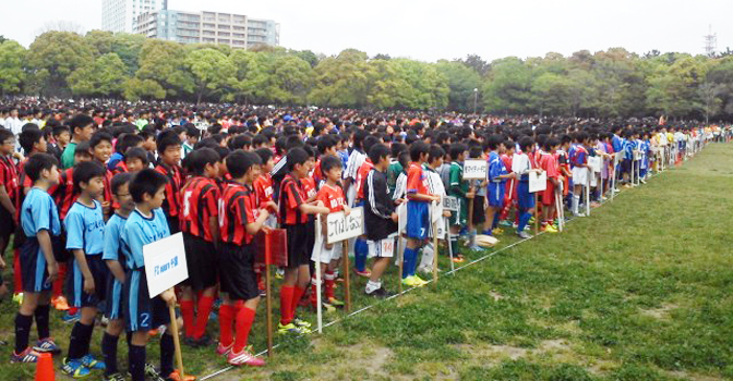 第35回全国少年サッカー大会千葉県大会開会式